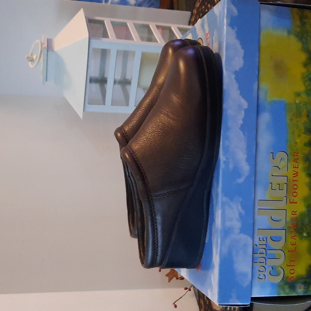 leather clogs - Picture 3 of 8